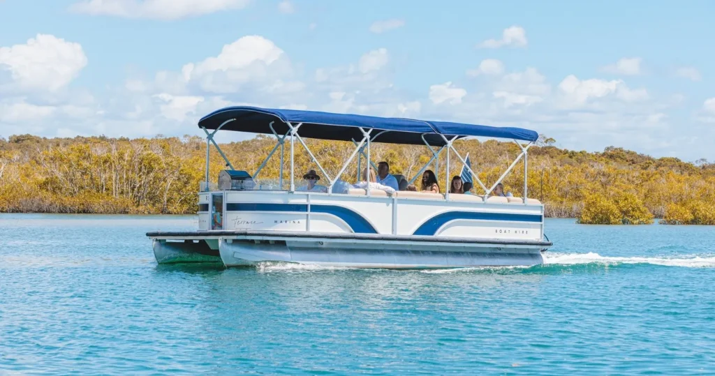 12 Person Luxury Noosa River Cruise Pontoon with BBQ