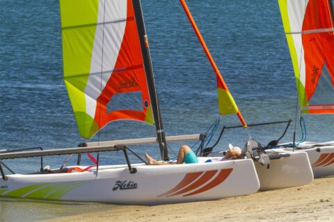 Sail Boat Hire Noosa - Hobie Getaway Family Catamaran