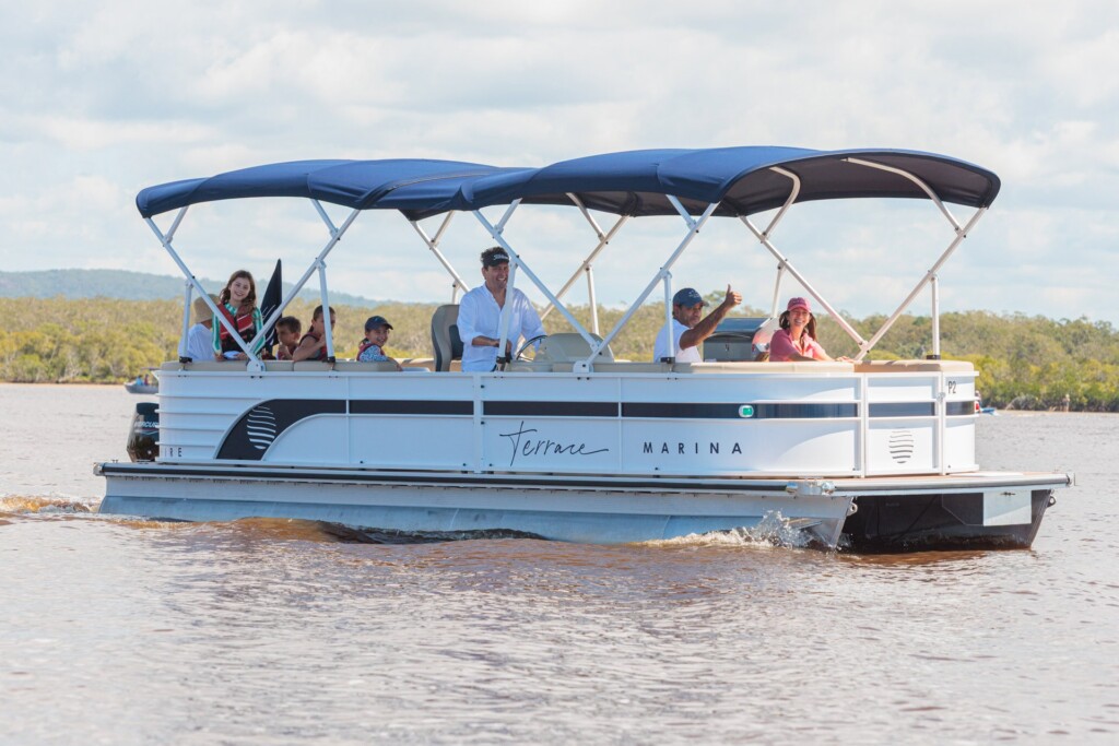 12 Person Platinum Noosa River Cruise Pontoon with BBQ